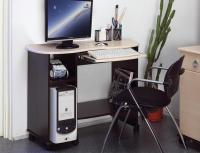 компьютерный стол, Стол компьютерный Костер - 3 КН.СК.20.03.00.00.00 (венге / ПВХ клен азия)