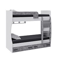 , Спальня Лючия кровать двойная (двухъярусная)