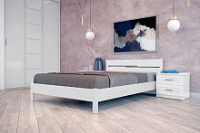 односпальная кровать, Кровать из массива Вероника-5 1200*2000