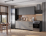 Кухня "Честер" 2,0 м (графит)