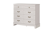 , ЛОРЕТО (Лак Льняной) комод 8 ящиков