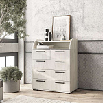 Комод "Стандарт-1 NEW" (дуб крафт белый)