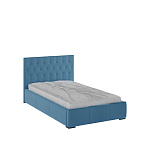 Корпус Октавия интерьерной кровати (1,2м) (светло-голубой ромб)