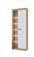 , Гостиная ПРАГА Шкаф-витрина (К)