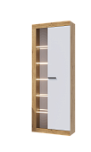 модульная стенка, Гостиная ПРАГА Шкаф-витрина (К)