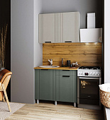 готовая кухня, Кухня Монти Готовое решение 1,0 м