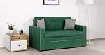 Найс Р (120) Диван - кровать (Арт. ТД 297 Тесла грин, Тесла грин, Тесла смоуг)