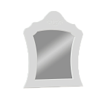 С/Г Престиж Зеркало (Белый матовый)