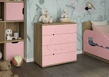 комод для детской комнаты, Комод 3Д  Мишка на облаке  (К)