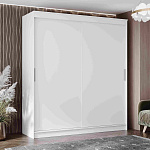 Шкаф-купе 2,0 м "ГРАНД 1" ЛДСП/ЛДСП (К) (Белый/ЛДСП)