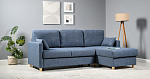 Диван - кровать угловой Дилан (Арт. ТД 461 FORTE MIDNIGHT (синий))