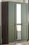 Шкаф 3-х ств. 1500 - Прованс (Анкор темный / Дип зеленый)