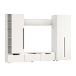 Шкаф многоцелевого назначения 63.02 "Аккорд" (# (белый / ДВПО: белый))