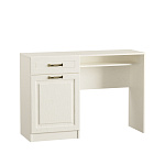 Ливерпуль Стол туалетный 12.46.01 (Белый, ясень ваниль НМ-1012-100 ПВХ)