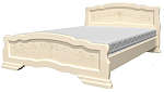 Кровать из массива Карина-6 1800*2000 (слоновая кость)