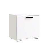 , ЛДСП Прихожая НИКА ТМ500 Тумба малая Белый гладкий