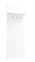 , ЛДСП Прихожая НИКА В500 Вешалка Белый гладкий