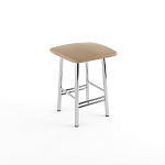 Табурет  Кухонный опоры хром (КАЙМАН 276)