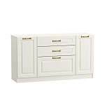 Ливерпуль Комод (Белый, ясень ваниль НМ-1012-100 ПВХ)