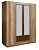 , Шкаф для одежды 34.01  Фантазия  (4-х дв.)