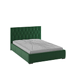 Корпус Октавия интерьерной кровати (1,4м) (изумруд ромб)