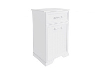 детская мебель, ГРАЦИЯ тумба 1дв.+1ящ. (ПРИХОЖАЯ) цвет БЕЛЫЙ