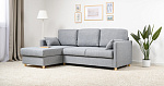 Диван - кровать угловой Дилан (Арт. ТД 464 FORTE STEEL (светло-серый))