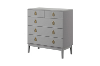 , ФАРГО Комод 5ящ.(890) (Антрацит)