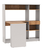 компьютерный стол для школьника, Стол письменный 89.11  Прайм  угловой левый