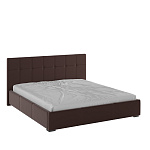 Корпус Рио интерьерной кровати (1,8м) (коричневый квадрат)