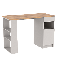 , Стол письменный 89.10  Прайм  (с тумбой и полками)