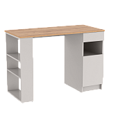 компьютерный стол для школьника, Стол письменный 89.10  Прайм  (с тумбой и полками)