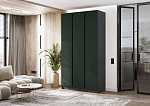 Келвин Шкаф 3-х ств. (1200) (Изумрудный, Графит)