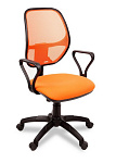 Кресло Марс new gtpp (Самба) (ткань В-23 (оранжевый) + сетка оранжевая)