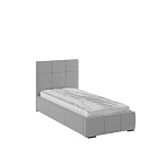 Корпус Рио интерьерной кровати (0,9м) (светло-серый квадрат)