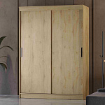 Шкаф-купе 1,6 м "ГРАНД 1" ЛДСП/ЛДСП (К) (Дуб Вотан/ЛДСП)