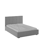 Корпус Рио интерьерной кровати (1,4м) (светло-серый квадрат)