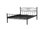 Кровать двойная 42.27-01 Лацио  (металл черный)