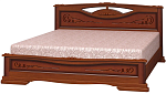 Кровать из массива Елена-3 1200*2000 (орех)