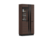 модульная стенка, Магнолия Шкаф-стекло высокий