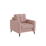 Кресло Лира (пыльная роза)