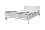 ГРАЦИЯ-4 кровать 1600х2000 (1600х2000, цвет Белый античный, кровать двойная)