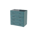 Интерьерный комод (бирюза)