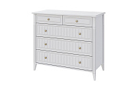 , МЭГГИ (ЛАК-БЕЛЫЙ) комод 5 ящиков