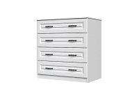 , КАНТРИ (ЛАК-БЕЛЫЙ) комод 4ящ.