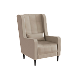 Кресло Корк (экокожа бежевый)