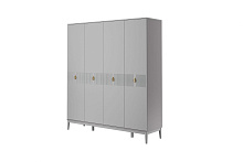 модульная спальня, ФАРГО Шкаф для одежды ШР-4 (Антрацит)