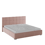 Корпус Рио интерьерной кровати (1,8м) (пыльная роза квадрат)