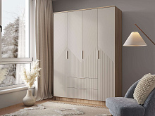распашной шкаф, Шкаф 4-х створчатый  Эмилия  ШК-11