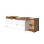 Бэль Тумба 10.92 (Белый премиум, Дуб Золотой CRAFT)